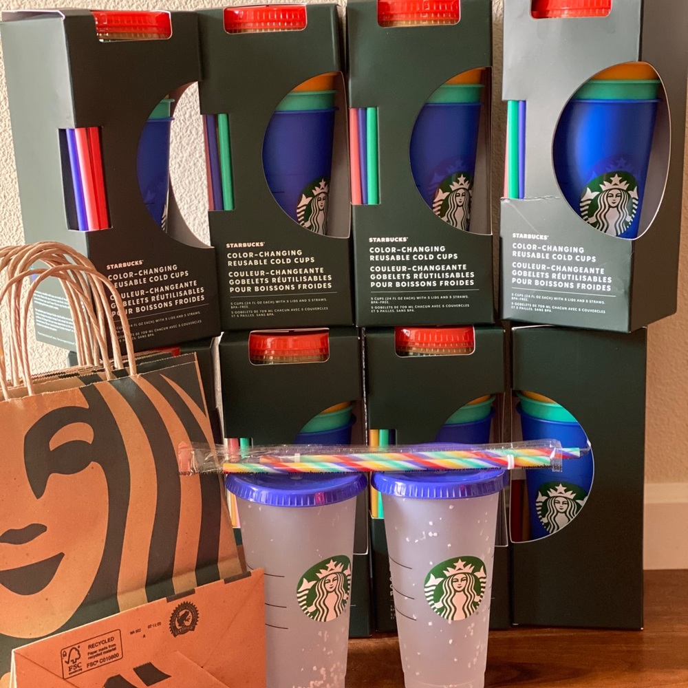 Starbucks color changing cups Summer 2020